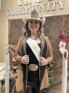 Katie Serpa at Cowboy Christmas 2022